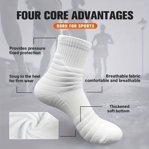 Calcetines Deportivos al Por Mayor con Agarre, Logotipo Personalizado, Antideslizantes, Absorbentes de Humedad, para Deportes Casuales de Invierno - Product Image 6