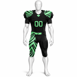 High Quality American Football Uniform <b>Sets</b> Custom Logo Printed Plus Size New Style Uniform Made In Pakistan - Product Image 4