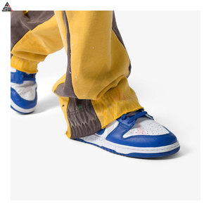 Cheap Price Lightweight Men's <b>Trousers</b> <b>Work</b> Outdoor Casual Youth Mid-waist Slim Fit 100% Cotton Washed - Product Image 6