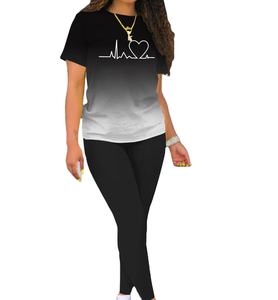 Ensemble deux pièces pour femmes, haut court en tricot uni, décontracté, tendance, confortable, pour l'automne, idéal pour les journées chaudes - Product Image 1