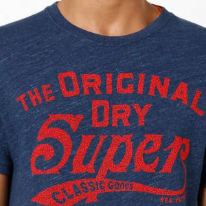 Bordado 100% algodón camisetas de hombre de gran tamaño pesado Vintage liso Streetwear suelta Casual ácido lavado camisas - Product Image 5