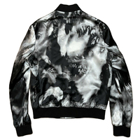 Blouson d'aviateur à sublimation personnalisé à la mode pour hommes coupe décontractée vêtements d'entraînement sportif veste de course sublimée de style baseball