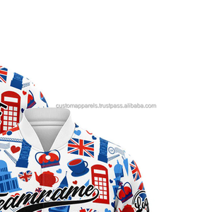Chaqueta universitaria personalizada de primera calidad para hombre, lana lisa, acabado en cuero, cuello levantado, logotipo frontal bordado, a prueba de viento - Product Image 4