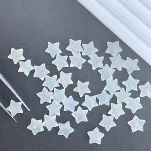 Cuentas redondas lisas de piedra lunar blanca natural, venta al por mayor, cuentas sueltas de hebra de piedras preciosas de piedra lunar para suministros de joyería - Product Image 2