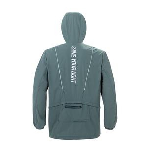 Chaqueta Cortavientos con Capucha Unisex Personalizada, Ligera, Impermeable, Transpirable, con Exterior de Poliéster, Ropa de Entrenamiento OEM - Product Image 2