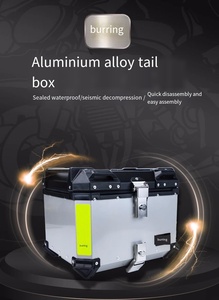 トランク35L 40L45L 47LオートバイABS合金テールボックス新品 - Product Image 5