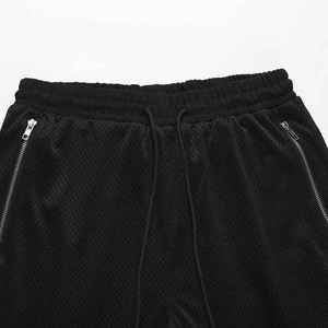 กางเกงขาสั้นกีฬาคุณภาพสูงของผู้ชายโลโก้ออกแบบได้ตามต้องการสไตล์สตรีทไซส์ใหญ่พิเศษลำลองสำหรับกิจกรรมกลางแจ้งคุณสมบัติเป็นมิตรกับสิ่งแวดล้อม - Product Image 2