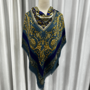 Wholesale Black <strong>Women</strong> Fancy Viscose Square Cotton <strong>Scarf</strong> With Fringe Patterns Spring Summer <strong>Scarf</strong> With Light Tassel <strong>Grey</strong> - Product Image 2