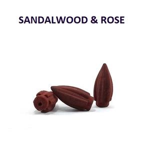 Natural Sandalwood & Rose Bullet <b>Backflow</b> <b>Incense</b> <b>Cones</b> Wholesale Supply at Leading Price ( Red ) - Product Image 1