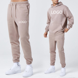 Survêtement à manches longues sweat et pantalon ensemble tenue assortie décontractée pour les sports de fitness d'entraînement - Product Image 1