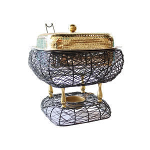 3 Liter Chafing Dish <b>Food</b> Warmer Handmade Tabletop Top Hotel & Restaurant Supplies <b>for</b> Parties - Product Image 5