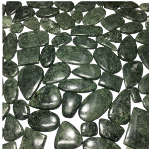 Cabujón serpentino Piedras preciosas sueltas Corte ovalado 3mm Altura del artículo Alta calidad Natural - Product Image 1