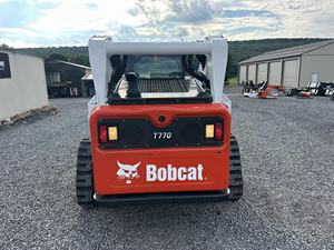 Chargeuse compacte Bobcat T770 d'occasion en stock, chargeuse compacte Bobcat T770 de 4 tonnes sur chenilles en caoutchouc pour le défrichement des terres agricoles - Product Image 2