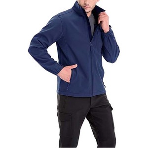 Custom Men's Luxury Soft Shell Jackets Quick Dry Hooded <b>Wind</b> <b>Breaker</b> Fabric Outdoor Jacket Men's Jackets - Product Image 3