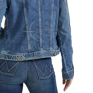 Veste en jean pour femmes fabriquée au Pakistan Dernière conception Prix raisonnable Vêtements pour jeunes Vestes en jean pour femmes Jeans de service OEM - Product Image 6