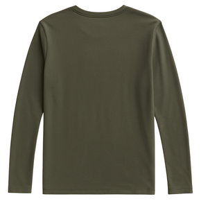 T-shirt pour femme en coton biologique de luxe 100% pré-rétréci certifié GOTS, vert forêt, manches courtes, col rond, coupe classique, doux et premium - Product Image 2