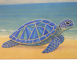 Impresión UV Metal en relieve decoración de pared 3D mapache mosaico Animal arte Panel para la decoración de la sala de estar del hogar - Product Image 6