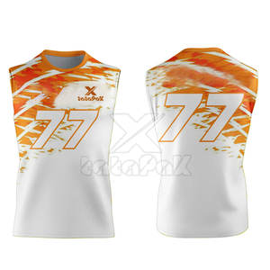 Tenues d'équipe sportives pour l'entraînement et les tournois, avec une construction d'uniformes 7V7 en tissu polyester respirant et écologique - Product Image 6