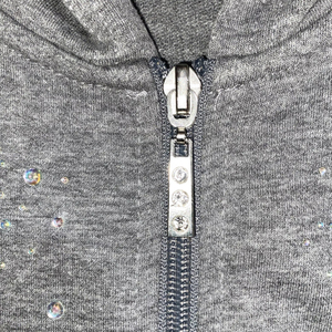 Sudadera con Capucha para Hombre, Fácil de Lavar, Duradera, con Forro, Adornada con Pedrería, Transpirable, Impermeable, Antiarrugas, Informal, para Invierno, 100% Algodón - Product Image 6