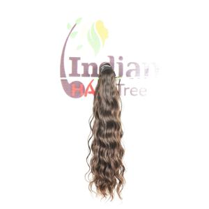 Vendedores de mechones de pelo indio baratos, máquina de cabello humano de doble trama, procesado químico de extensiones de cabello humano indio a la venta - Product Image 3