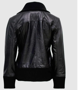 Vestes en peau de mouton pour femmes élégantes, vêtements d'hiver à la mode, nouveauté célèbre, vestes en cuir avec un bon design personnalisé - Product Image 2