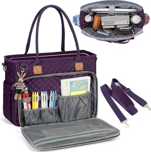 Sacs de voyage de grande taille pour femmes Bolso Étanche Multi-poches Porte-documents pour ordinateur portable pour infirmière École 15,6 17 pouces Sacs à <span class=keywords><strong>main</strong></span> pour ordinateur portable - Product Image 2