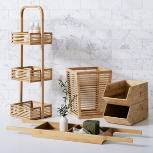 Brockton <b>Bamboo</b> <b>Bathroom</b> <b>Accessories</b> - Product Image 1