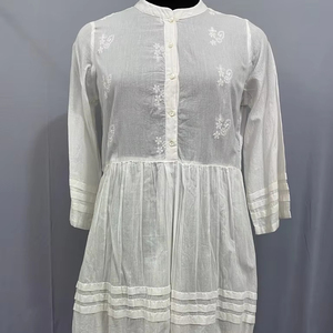 2025 verano Vintage Western diseños de mujer para ropa de pequeña cantidad diseños de fabricante para ropa de pequeña cantidad - Product Image 1