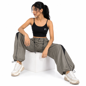 Wide Leg Casual Streetwear Drawstring men's pant Lightweight Breathable Elastic Waist Utility Bottoms Wholesale Supplier USA - Product Image 5