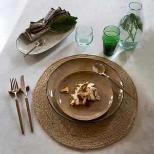 Premium Quality Customized Jute Placemat Hand Woven <b>Display</b> <b>Stand</b> for Hors D'oeuvres <b>Plates</b> Reusable Disposable Top Choice for - Product Image 5