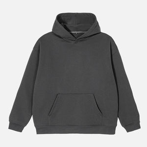 Vente en gros de sweats à capuche personnalisés de haute qualité pour hommes Top Meilleure épaule tombante Streetwear Logo Impression numérique Hiver Sweat à capuche uni vierge - Product Image 2