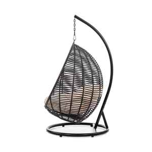 PRSW-AP Outdoor Garden Swing Chair Modern Poly Rattan Design <b>for</b> Hotels Parks Bedrooms Living Rooms Villas - Product Image 6