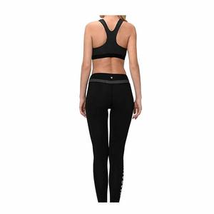 Gran oferta 2025, conjunto deportivo sin costuras de diseñador para mujer, conjunto de Yoga sólido al por mayor y camisetas de manga corta, logotipo personalizado - Product Image 3