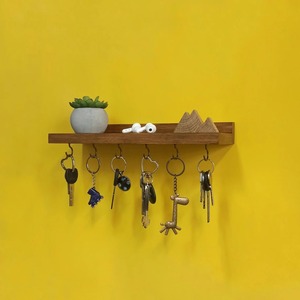 Porte-clés en bois recyclé de qualité supérieure pour la décoration intérieure et les solutions de rangement rustiques pour l'entrée, disponible à prix d'exportation - Product Image 5