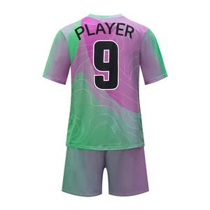 Uniformes de fútbol con impresión por sublimación para niños y hombres Camisetas de equipo de sublimación y conjuntos de ropa deportiva disponibles en venta al por mayor - Product Image 2