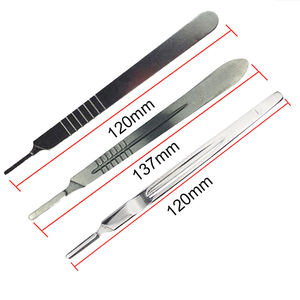 Manche de scalpel chirurgical personnalisable de haute qualité en acier inoxydable, instruments manuels à alimentation manuelle, instruments médicaux - Product Image 1