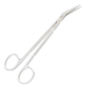 Tijeras para Encías de Uso Médico para Zurdos, Acabado Mate, Punta Roma y Cómodas para Dentistas y Hospitales, de SurgiRight - Product Image 3