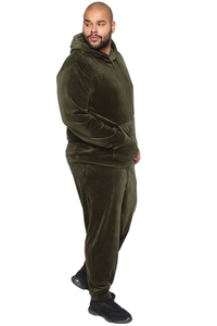 Fabricant Offre Spéciale de jogging ensemble logo personnalisé vêtements de sport pour hommes survêtement velours hommes formation vêtements de sport de fitness - Product Image 5