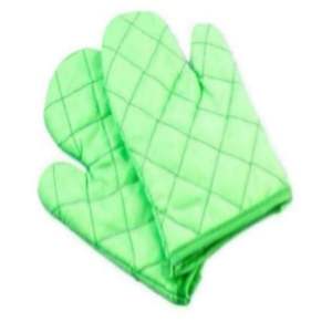 Vente en gros de mitaines de four écologiques imprimées sur mesure 100% coton biologique gants de cuisine de chef réutilisables et résistants à la chaleur - Product Image 2