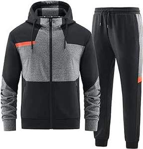 Chándal 100% de algodón de alta calidad personalizado para hombre, novedad en chándal de dos piezas de gran tamaño con logotipo personalizado para invierno, precio al por mayor y bajo coste - Product Image 4