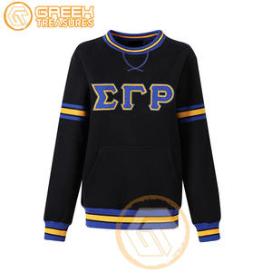 Sudadera bordada de lana de algodón Sigma Gamma Rho personalizada, suéter de alta calidad de hermandad, ropa griega, sudaderas para mujer - Product Image 6