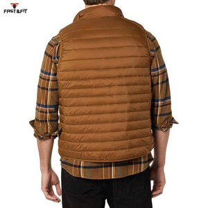 Nouvelle veste matelassée élégante de printemps, respirante, vêtement d'extérieur, service OEM, veste à col en V rembourrée - Product Image 5