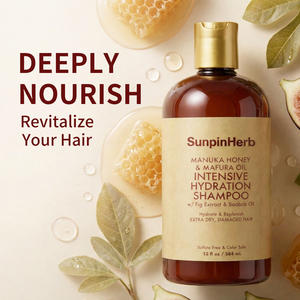 Shampooing hydratant au miel de Manuka, huile de Mafura et beurre de karité pour cheveux naturels très secs, bouclés et crépus - Product Image 6