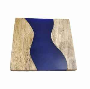 New Design Best Epoxy Resin Acacia Wood <b>Coaster</b> Handmade Wooden <b>Drink</b> Tea <b>Coaster</b> From India by faizacraft stone <b>coasters</b> - Product Image 1