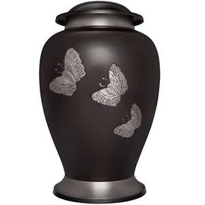 Urna con estampado de pata conmemorativa, recuerdo de cenizas, tarros de Metal hechos a mano, personalizables, las últimas urnas de cremación para mascotas para cenizas, estilo único 2025 - Product Image 2