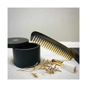 Peine de cuerno Huong Dang de lujo hecho a mano en Vietnam Modelo 0914-79 - Product Image 6