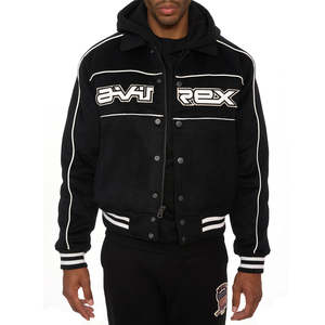 Personalizado OEM ajustado cortavientos hombres Avirex chaquetas/precio de fábrica por encargo Venta caliente de lujo hombres Avirex chaquetas - Product Image 1