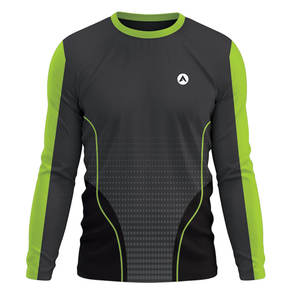 เสื้อขี่จักรยานแขนเต็มแบบกำหนดเองกันลมและออกแบบโลโก้ได้ตามต้องการ - Product Image 1