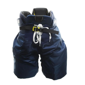 Pantalon de hockey sur glace Prime Royal Large en gros, pantalon de hockey sur glace de haute qualité, coque d'équipe, entraînement personnalisable, unisexe, shorts pour adultes - Product Image 2