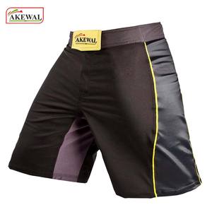 Akewal กางเกงขาสั้น MMA แบบกำหนดเองผ้าคอตตอน100% คุณสมบัติการยืดสำหรับชกมวยชุดศิลปะการต่อสู้อื่นๆ - Product Image 4